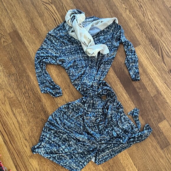 Drapey Soft Wrap Dress - XL - Kulayan - USA Brand Made in the Philippines - EUC - Picture 2 of 9